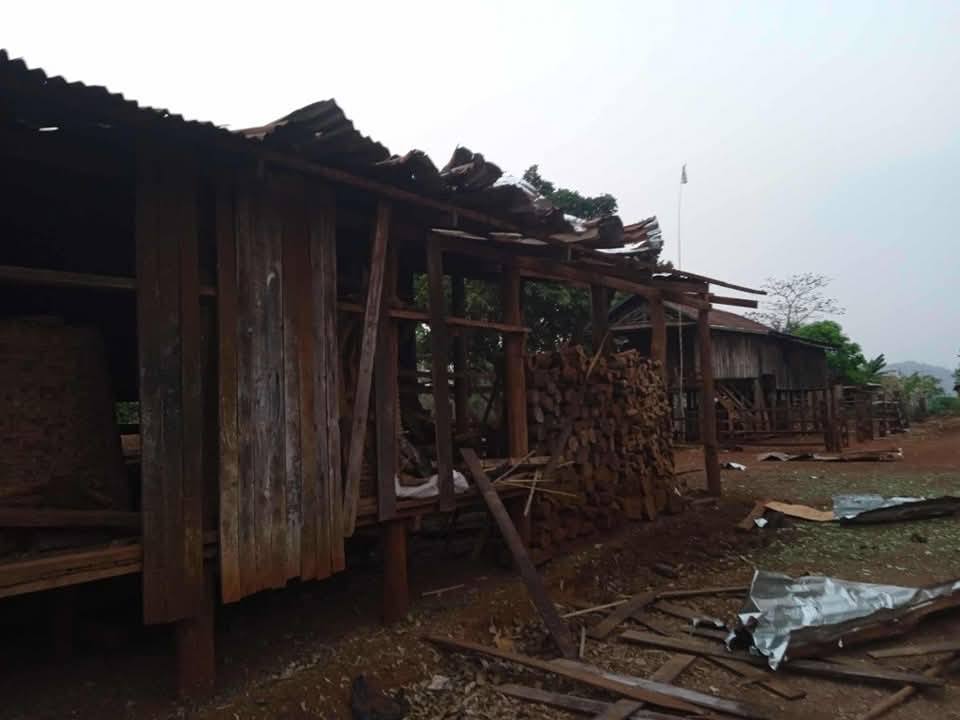 PNLO ဌာနချုပ်ကို စစ်ကောင်စီက လက်နက်ကြီးဖြင့် ပစ်ခတ်