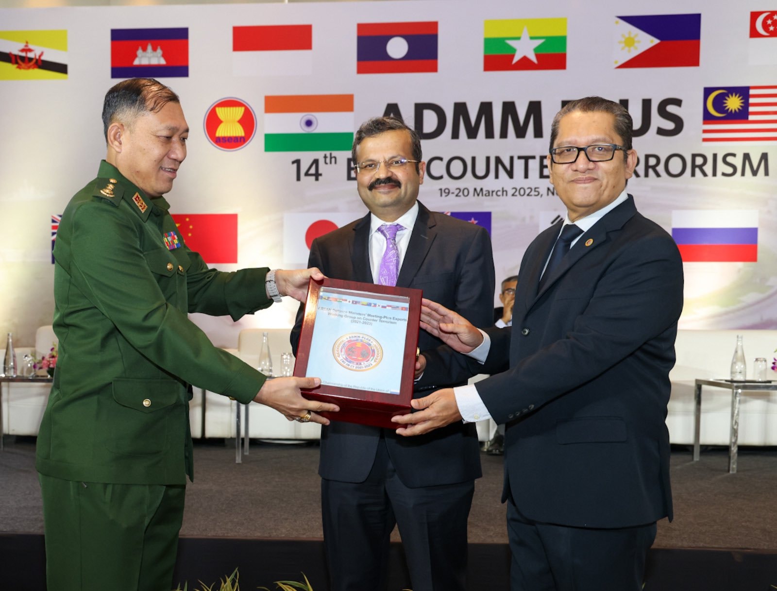 အာဆီယံအကြမ်းဖက်မှုတိုက်ဖျက်ရေးအဖွဲ့တွင် မြန်မာအကြမ်းဖက်စစ်တပ် ပါဝင်နေ