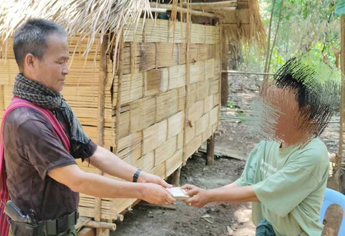 PNO ပြည်သူ့စစ် ၁ ဦး လက်နက်ခဲယမ်းများဖြင့် PNLO ထံ အလင်းဝင်