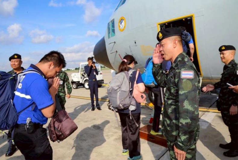 မြန်မာ့ငလျင်ဘေးအတွက် ထိုင်းက တတိယအသုတ် အရေးပေါ်ဆေးအဖွဲ့ စေလွှတ်