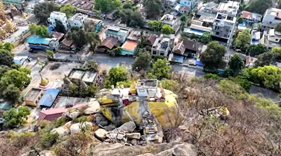 ကျောက်သေတ္တာစေတီ မပြုပြင်သေးသဖြင့် ပြောင်းရွှေ့ဒေသခံများ စားဝတ်နေရေး အခက်ကြုံ