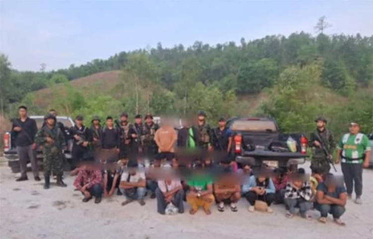 ဖုပ်ဖရတွင် တရားမဝင် ဝင်ရောက်လာသည့် မြန်မာနိုင်ငံသား၂၉ ဦး ဖမ်းဆီးခံရ