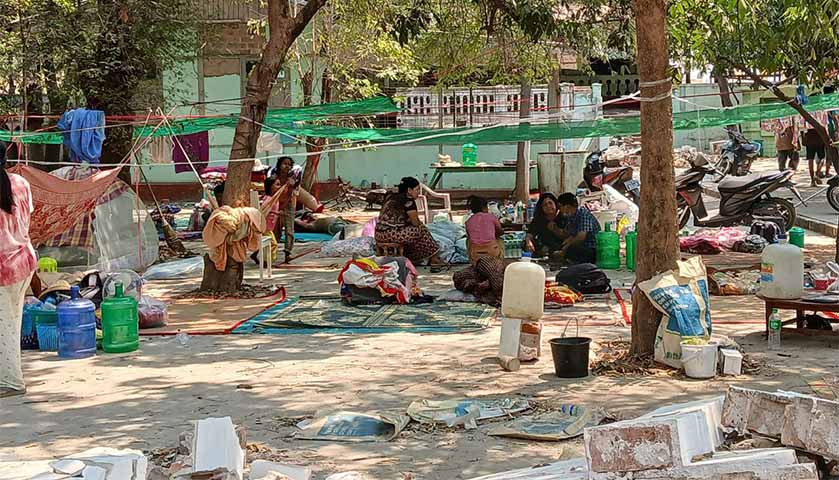 အချိန် ၁ လကျော်ကြာသည်အထိ ငလျင်ဘေးသင့်ပြည်သူများ စိတ်ဒဏ်ရာ ခံစားနေရဆဲဖြစ်