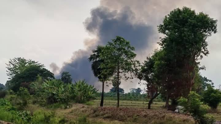 နွားထိုးကြီးမြို့နယ်ကို စစ်တပ်က ဗုံးကြဲ၊ ပြည်သူ ၃ ဦး သေဆုံး