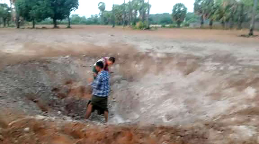 ပခုက္ကူနှင့် မြိုင်မြို့နယ် ကျေးရွာများကို စစ်တပ် စစ်ကြောင်းထိုးပြီး လေကြောင်းတိုက်ခိုက် 