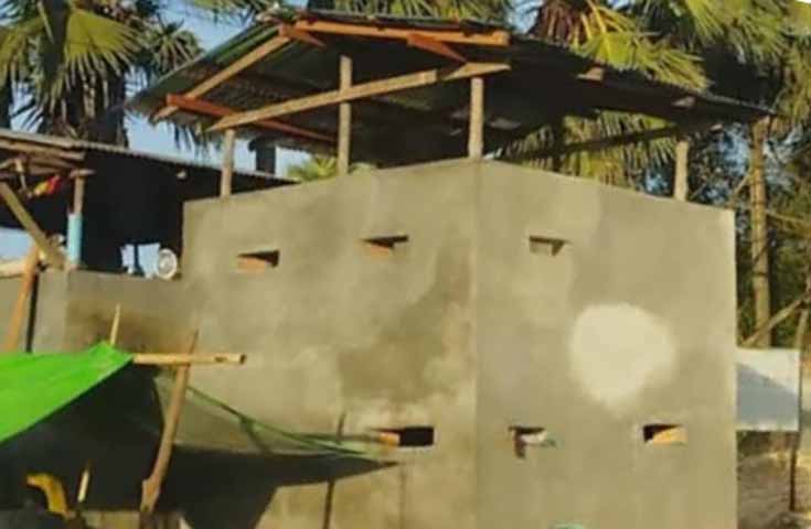 ထားဝယ်မြို့အဝင် ပေါက်တိုင်းတံတား စစ်ဆေးရေးဂိတ် တိုက်ခိုက်ခံရ