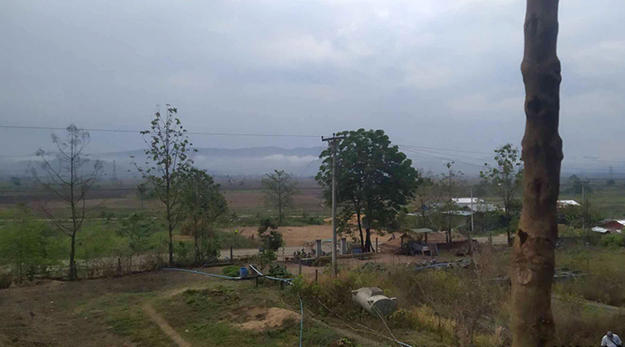 ရွှေဘို-မြစ်ကြီးနားကားလမ်းက ကျေးရွာကို စစ်ကောင်စီလေတပ်က ဗုံးကြဲ