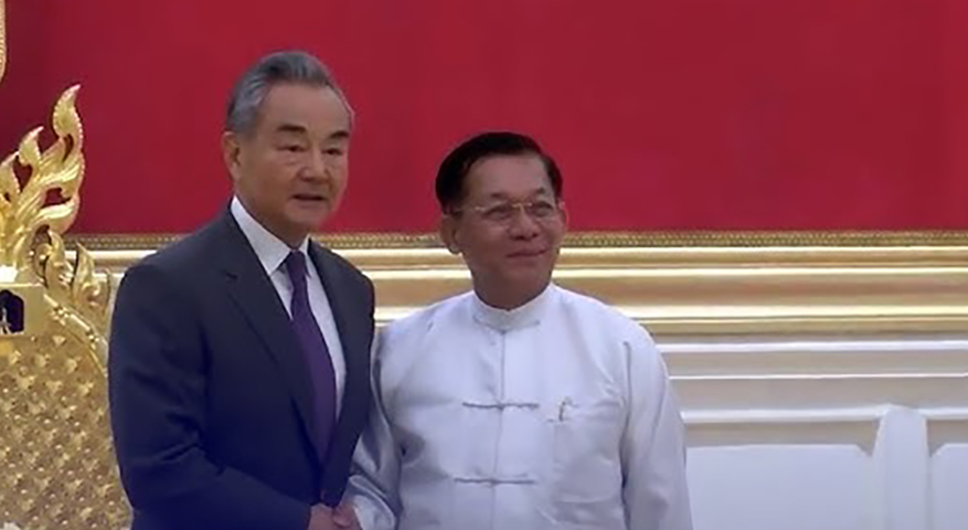 တရုတ်က မြန်မာ့အရေးကို  ပြောင်ပြောင်တင်းတင်း ဝင်ရောက် စွက်ဖက်နေပြီလား