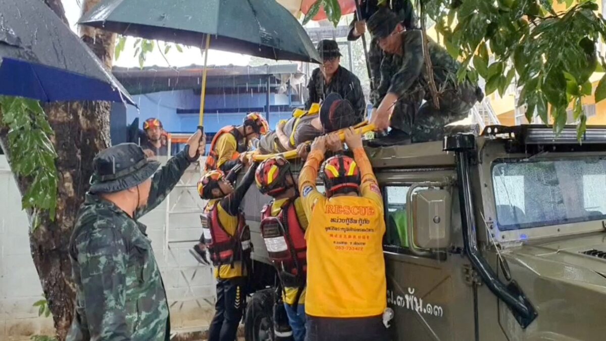 ထိုင်းနိုင်ငံ အထက်ပိုင်းတွင် မိုးသက်လေပြင်းများထပ်မံ တိုက်ခတ်နိုင်