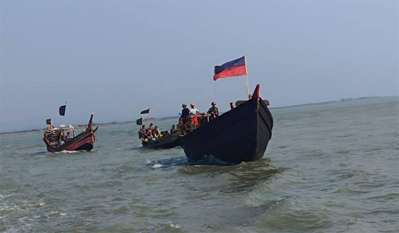 နတ်မြစ်အတွင်း ဘင်္ဂလားဒေ့ရှ် ငါးဖမ်းသမား ၂ ဦး  AA ပစ်ခတ်မှုကြောင့် ဒဏ်ရာရ