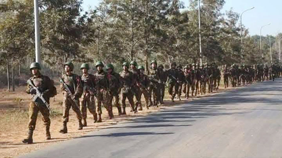 ရေစကြိုတွင် စစ်ကောင်စီတပ် တိုက်ခိုက်ခံရပြီး အရာရှိ အပါအဝင် ၃၀ နီးပါးသေဆုံး