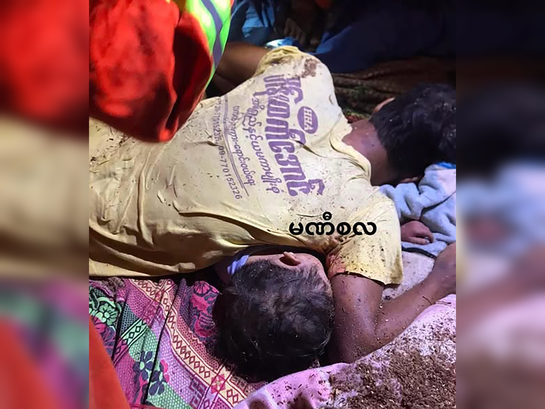 မန္တလေးတွင် သစ်ပင်ပိပြီး ငလျင်ဒဏ်သင့် သားအဖ သေဆုံး