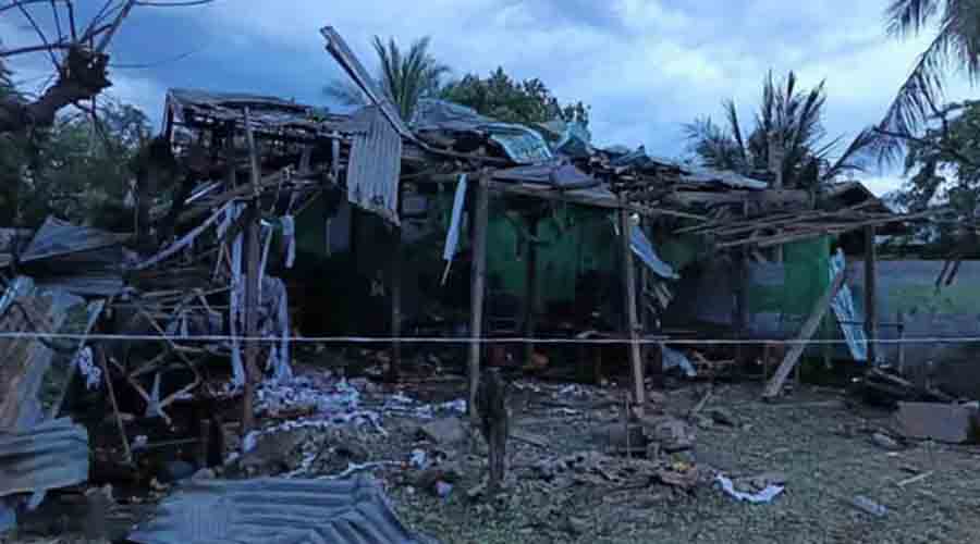 မြိုင်မြို့နယ်၌ စစ်တပ် လေကြောင်းတိုက်ခိုက်မှုကြောင့် ပြည်သူ ၂ ဦးနှင့် PDF ၄ ဦး သေဆုံး