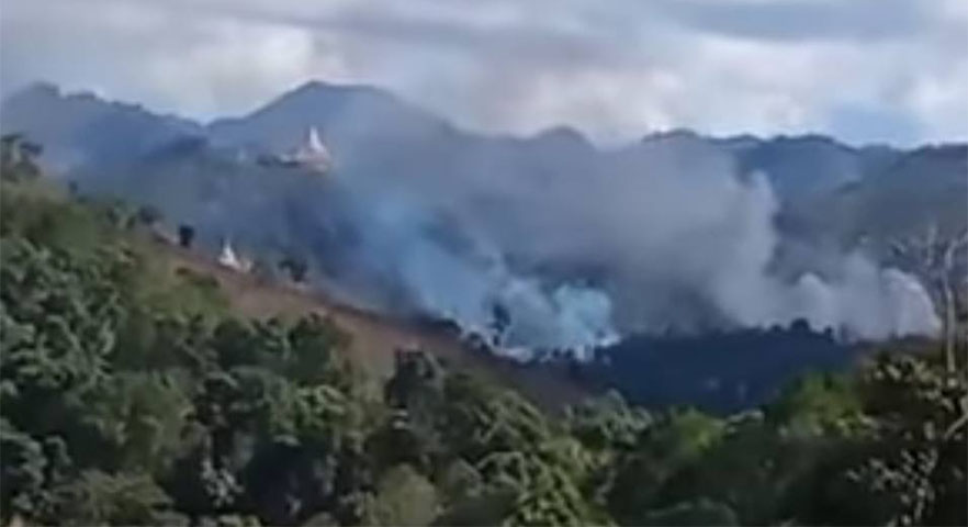 ပင်လောင်းတွင် တိုက်ပွဲဖြစ်ပြီး စစ်ရှောင်များအတွက် ရိက္ခာလိုအပ်နေ