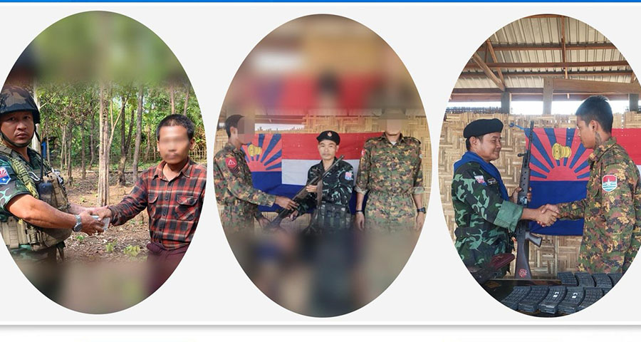 ပြည်သူ့ပန်းတိုင်ကိုပူးပေါင်းလာသည့်  စစ်ကောင်စီတပ်ဖွဲ့ဝင် တပတ်အတွင်း  ၁၅ ဦးရှိ