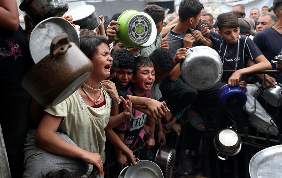 ဂါဇာတွင် ငတ်မွတ်မှုကြောင့် ကလေးငယ်နှင့် သက်ကြီးရွယ်အိုများ သေဆုံးနေ