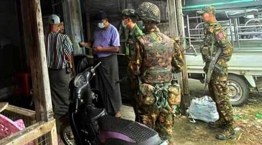လေးမျက်နှာက လုပ်ငန်းရှင်များ အပါအဝင် အရပ်သား ၉ ဦးကို စစ်တပ် ဖမ်းဆီးထား