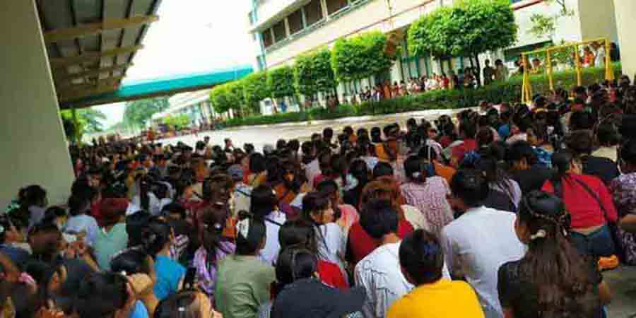 အနိမ့်ဆုံးလုပ်ခလစာ တရက်ကို ၃ ဒေါ်လာနှင့် အထက်ရရန် အလုပ်သမားများ အလိုရှိ