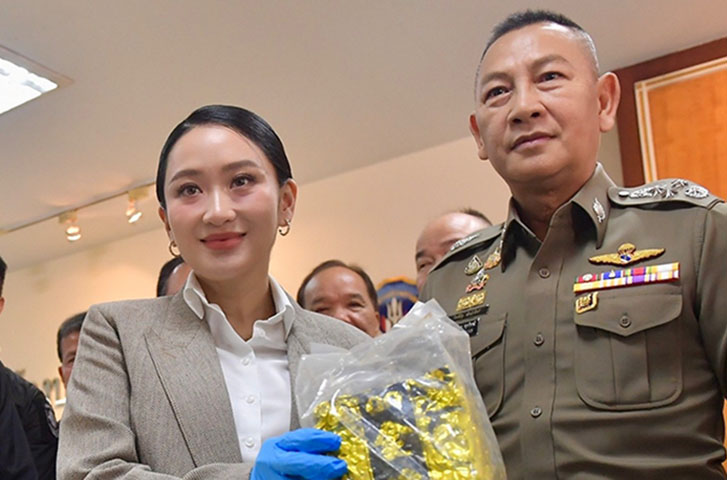 ထိုင်းတွင် ၂  လအတွင်း စိတ်ကြွဆေးပြား သန်း ၃၀ နှင့် အခြားမူးယစ်ဆေး ၄,၇၀၀ ကီလိုဂရမ် ဖမ်းမိ