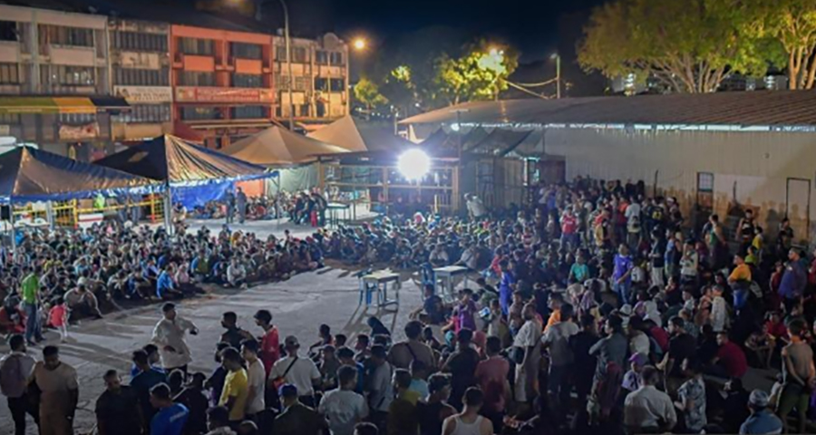 မလေးရှား၌ တရားမဝင်နေထိုင်သူ မြန်မာ ၁၂၀၀ ကျော် ဖမ်းဆီးခံရ