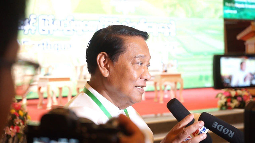 ရွေးကောက်ပွဲအတွက် ကိုယ်စားလှယ်အင်အားအပြည့်ရှိဟု ကြံ့ခိုင်ရေးပါတီဥက္ကဋ္ဌ ပြော