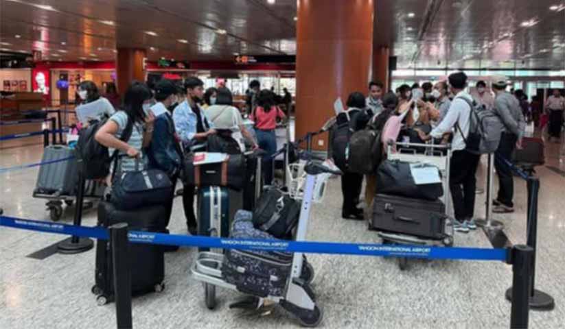 ပြည်ပကို တရားမဝင်လုပ်သား စေလွှတ်နေသည့် အေဂျင်စီများကို စစ်ကောင်စီ အရေးမယူ