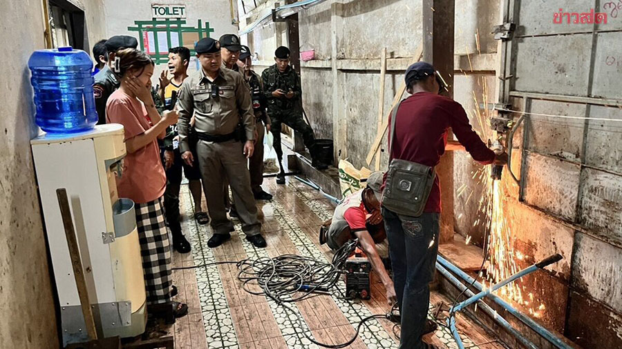 ကန်ကျနပူရီတွင် မြန်မာနယ်စပ် မလွယ်ပေါက် ၄၂ နေရာကို ရာသက်ပန်ချိပ်ပိတ်