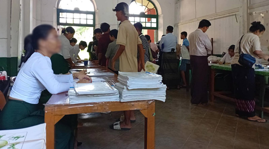 ယခုနှစ် ပညာသင်နှစ်အတွက် ကျောင်းသား ၆ ဒသမ ၁ သန်းကျော် ကျောင်းအပ်နှံ 