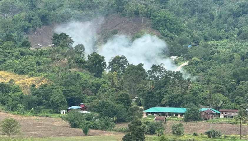 သေ့ဘောဘိုးစခန်း လေကြောင်းပစ်ကူပေးစဥ် ဗုံးမှားကြဲမိပြီး စစ်သား ၃၀ ကျော် သေဆုံး