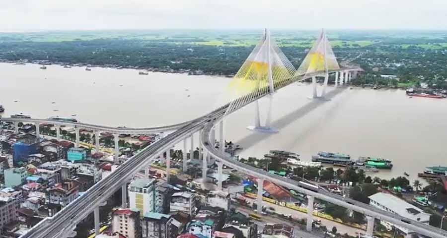 ရန်ကုန်မြစ်ကူးတံတား ပြီးစီးခါနီး ဒလမြို့နယ်၌ အိမ်ခြံမြေဈေးတက် 