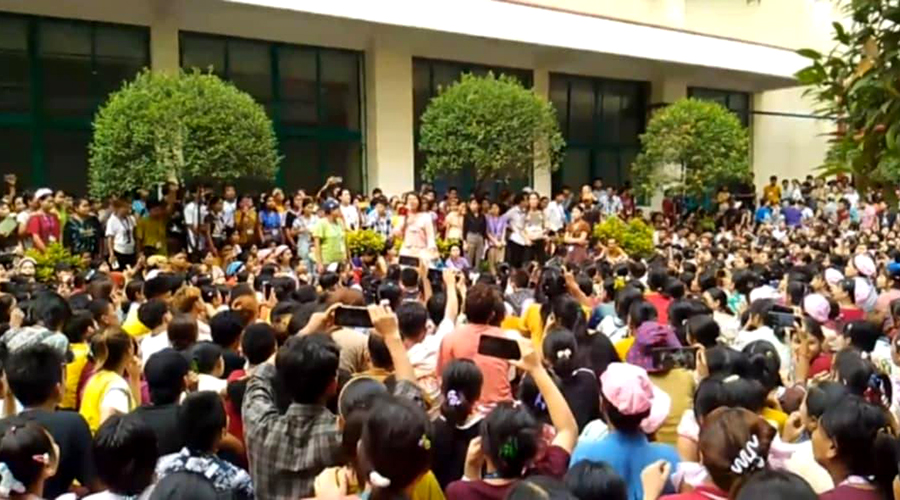 စစ်ကောင်စီ အလုပ်သမားဝန်ကြီးဌာနက လုပ်ခလစာနှုန်းထား တိုးပေးချင်သည့် လက္ခဏာမရှိ