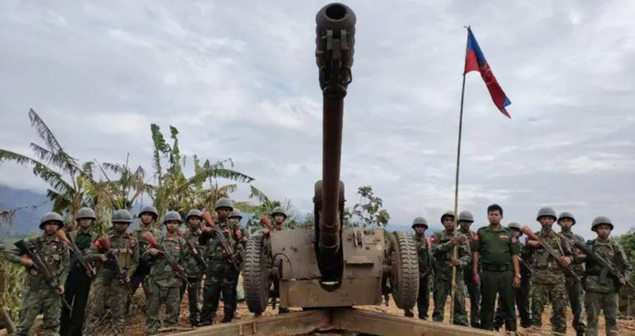 ပဒါန်းတပ်နယ် နတ်ရေကန်ဗျူဟာရှိ တာဝါတိုင်စခန်းကို AA သိမ်းပိုက်