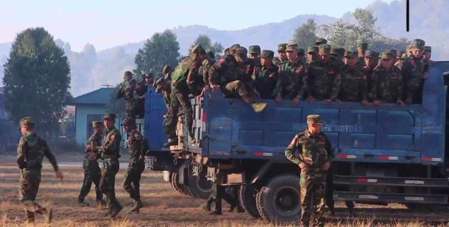 TNLA အုပ်ချုပ် ၁၂ မြို့တွင် မြို့စောင့်တပ်ဖွဲ့စည်းရေး ဆက်လက်အကောင်အထည်ဖော်နေ