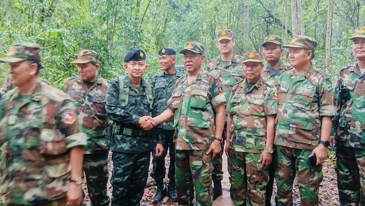 ကမ္ဘောဒီးယားတပ်များ နောက်ပြန်မဆုတ်၊ အလှည့်အပြောင်းလုပ်ခြင်းသာဟု ဟွန်ဆန် ပြော 