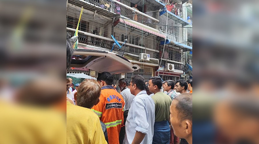 ဗိုလ်တထောင်တွင် တိုက်ခန်းတွင်း မီးခိုးမွှန် အသက်ရှူကျပ်ပြီး အမျိုးသမီး ၂ ဦး သေဆုံး