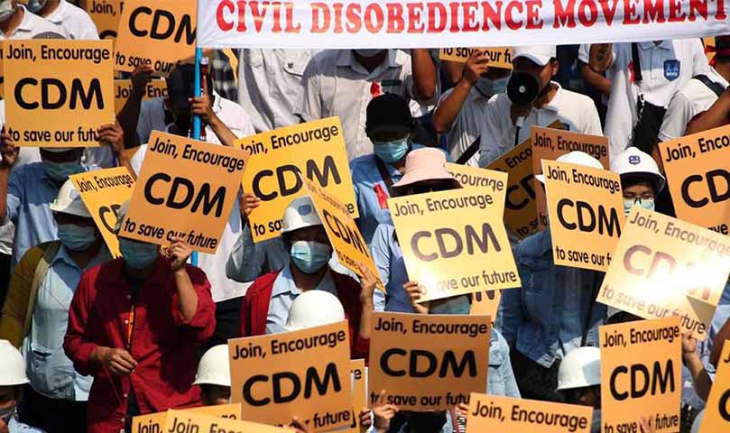 လွတ်လပ်သော CDM အဖွဲ့အစည်းဖြစ်လာရန် ကြိုးပမ်းနေ