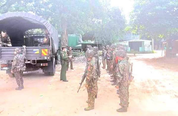 ရေကြည် အမြောက်တပ်မှ စစ်ကောင်စီတပ်သား အများအပြားထွက်ပြေး