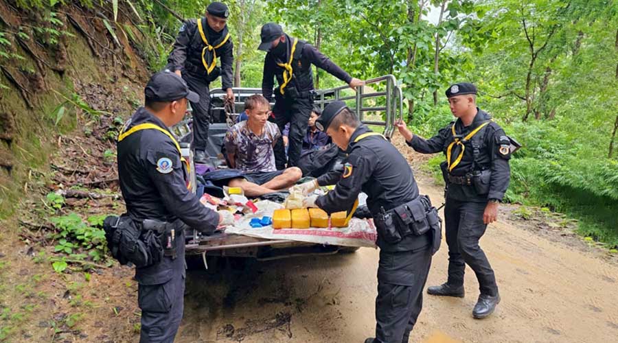 ထိုင်း-မြန်မာ နယ်စပ်တွင် စိတ်ကြွ မူးယစ်ဆေးများ ဖမ်းမိ 