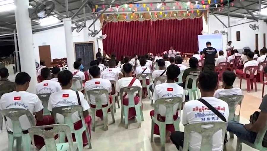 မွန်ပြည်ပဋိညာဉ် ရေးဆွဲရန်နှင့် ရွေးကောက်ပွဲကို ဆန့်ကျင်ရန် ဆုံးဖြတ်