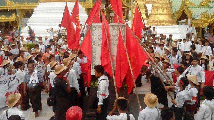 ၃ ရက္ဆက္ ေက်ာင္းသားသပိတ္တုိက္ပြဲ ဓာတ္ပုံေပါင္းခ်ဳပ္