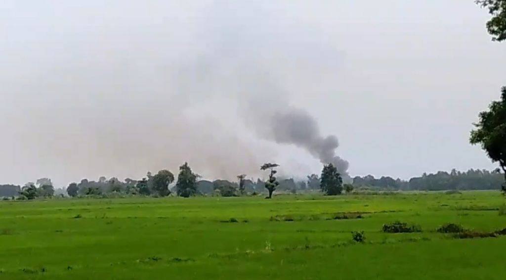 မင်းလှကတိုက်ပွဲတွင် စစ်တပ်ဘက်က ၁၅ ဦးခန့်သေ၊ ရွာကို မီးရှို့ဖျက်ဆီး