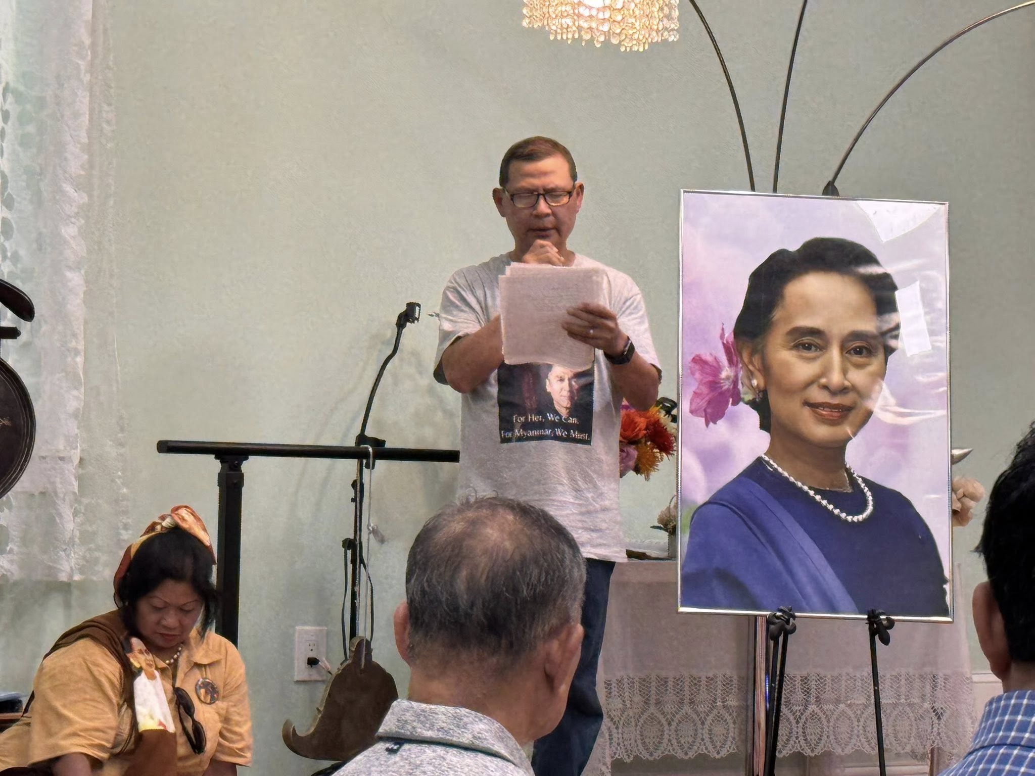 ဒေါ်အောင်ဆန်းစုကြည် အသက် ၈၀ ပြည့်မွေးနေ့ ဗာဂျီးနီးယားတွင် ကျင်းပ