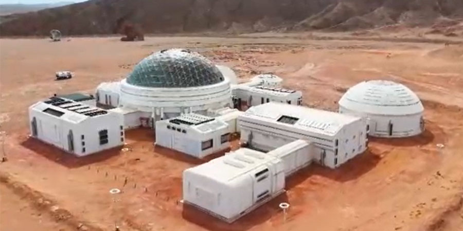 တရုတ်နိုင်ငံ၏ ပထမဆုံး အင်္ဂါဂြိုဟ်ပုံစံတူစခန်းကို ခရီးသွားများ စိတ်ဝင်စား