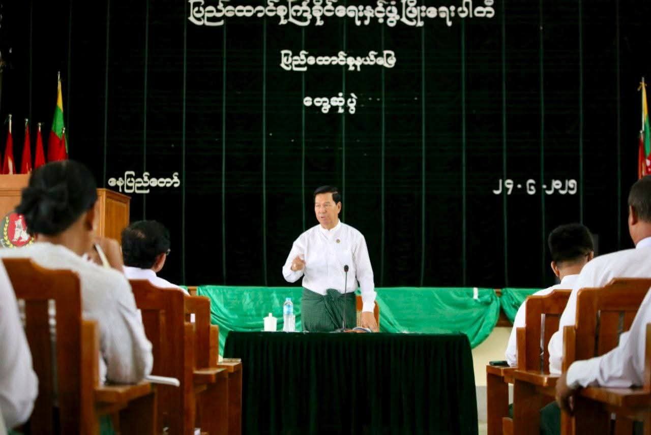 နေပြည်တော်၌ ရွေးကောက်ပွဲနိုင်အောင် လုပ်ဆောင်ရန် ကြံ့ခိုင်ရေးပါတီ ဒုခေါင်းဆောင် ပြော