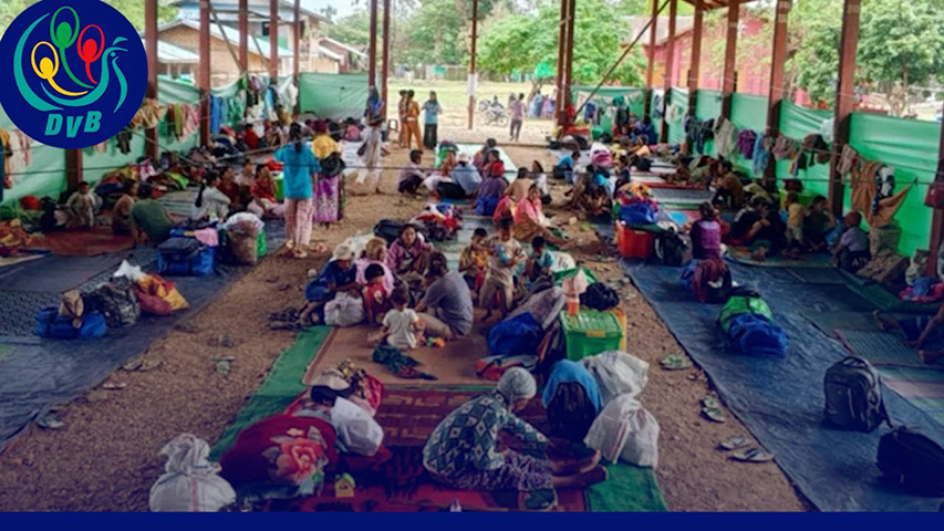 ဖားကန့်မြို့အနီးကျေးရွာများတွင် တိုက်ပွဲဖြစ်ပြီး ဒေသခံများ စစ်ဘေးရှောင်ထွက်ပြေး 