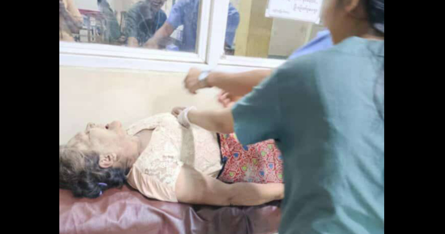 သက်ကြီးအမျိုးသမီးကို ရိုက်ခဲ့သည့် ရာအိမ်မှူးနှင့်မိသားစုကို ပုဒ်မ ၄ ခုဖြင့် အမှုဖွင့်