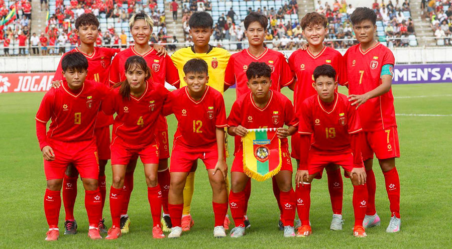မြန်မာအမျိုးသမီးအသင်း အာရှခြေစစ်ပွဲအောင်မြင်ရန် ဘင်္ဂလားဒေ့ရှ်နှင့် အဓိကယှဉ်ပြိုင်ရမည်