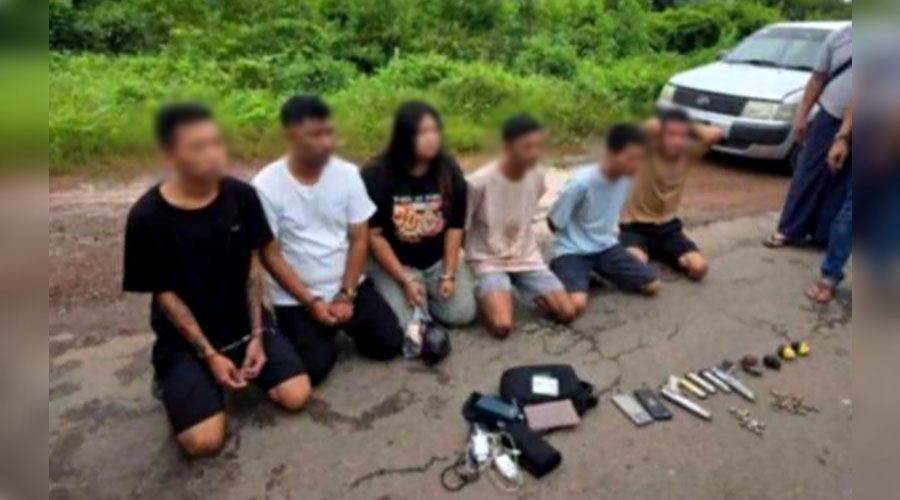 လှိုင်သာယာရဲစခန်းက ကယ်ထုတ်သွားသည့် နိုင်ငံရေးအကျဥ်းသူနှင့် အဖွဲ့ သန်လျင်တွင် ဖမ်းဆီးခံရ