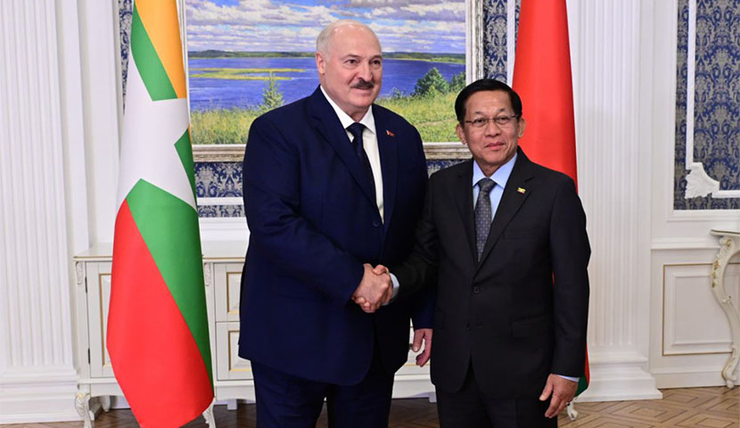 ဘယ်လာရုစ်က မြန်မာစစ်တပ်အတွက် လေကြောင်းရန်ကာကွယ်ရေးစနစ်ရောင်းချ သင်တန်းပေး