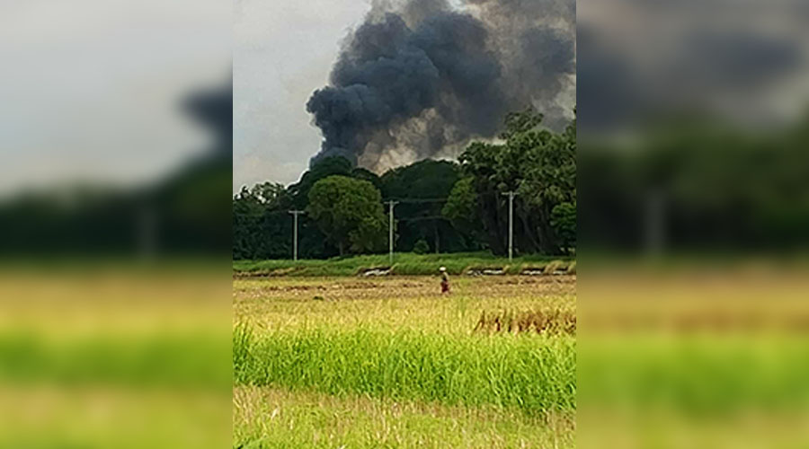 မကွေး ကျီးသိုက်ရွာကို စစ်ကောင်စီတပ် မီးရှို့